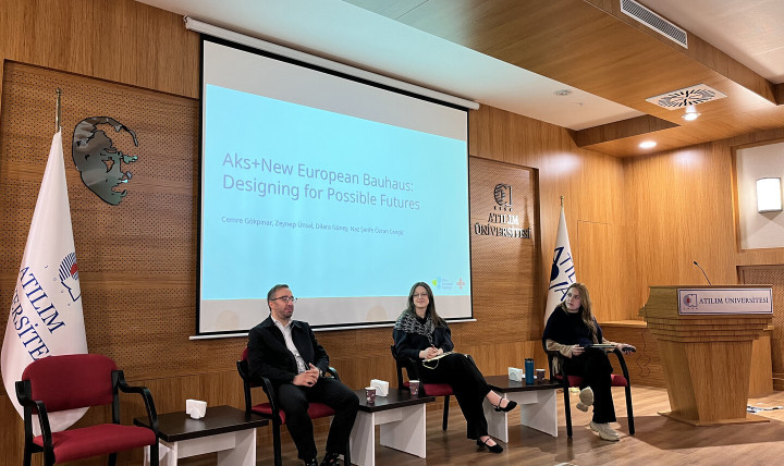 Ankara Aks tarafından  "Kentte Yeni Paradigmalar: Aks ve Yeni Avrupa Bauhaus Lab" başlıklı sunum ve söyleşi gerçekleştirildi.